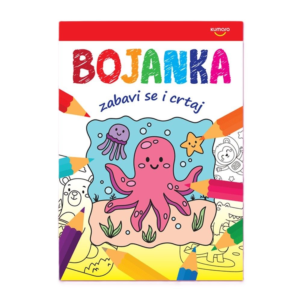Kumaro Bojanka Zabavi se i crtaj - 8 ilustracija slika 1