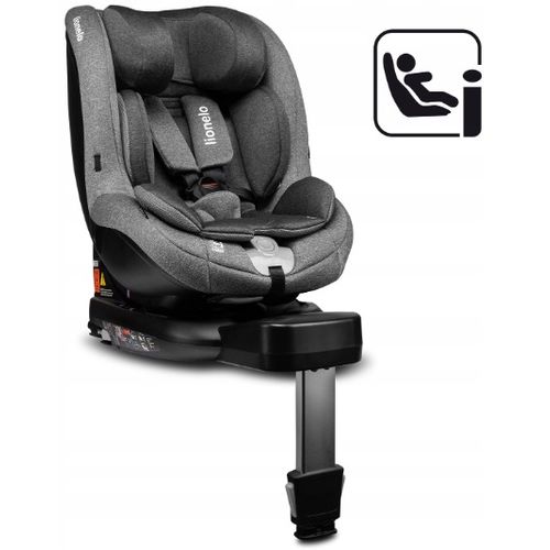 Lionelo autosjedalica Antoon, i-Size R129, 360°, ISOFIX, 0-18Kg, siva, 5g jamstv slika 5