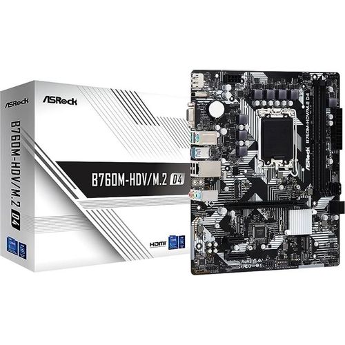 Matična ploča Asrock B760M-HDV/M.2 D4, LGA 1700 slika 1