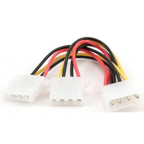 CC-PSU-1 Gembird Internal power MOLEX 4-pin splitter kabl 15cm slika 1