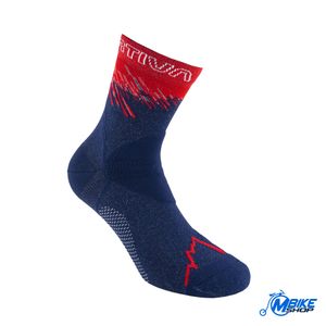 La Sportiva Čarape Ultra Running, Deep Sea/Cherry Tomato