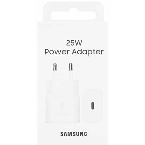 Originalni Samsung GaN super brzi punjač EP-T2510NWEGEU mrežni punjač USB Type C 3A 25W bijeli slika 1