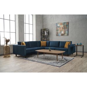 Atelier Del Sofa Kale Velvet - Ugao sofa u boji zelenog ulja