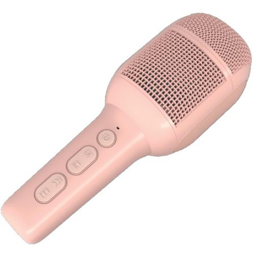 CELLY KIDSFESTIVAL2 karaoke mikrofon sa zvučnikom u PINK boji slika 1