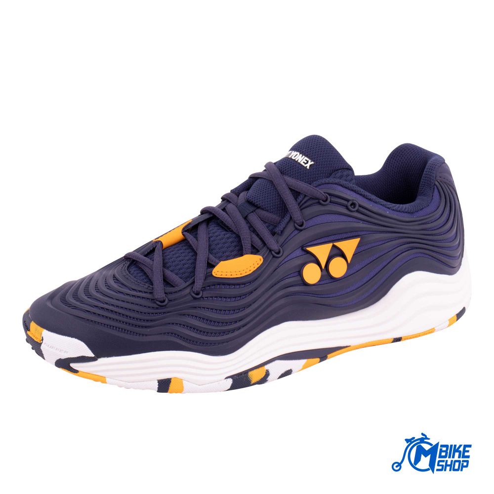 Yonex Muške patike za tenis Fusionrev 5 CL, Navy/Orange slika 1