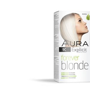 AURA Forever Blonde farba za kosu 9C Icy Blonde