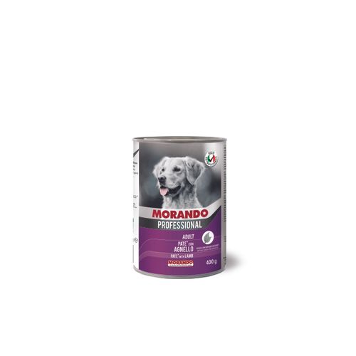 Morando Dog Prof Adult Pate Jagnjetina 400g konzerva slika 1