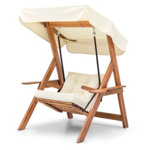 Floriane Garden Vrtna stolica za ljuljanje, krema boja, Galata Swing S1 - Cream