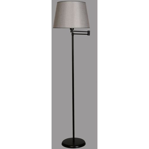 Almina lambader siyah ayak pramit hasır gri abajurlu Black
Grey Floor Lamp slika 2