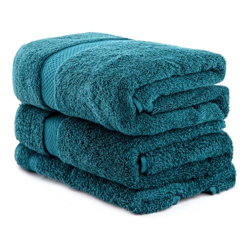Colorful - Dark Green Dark Green Towel Set (3 Pieces) slika 1