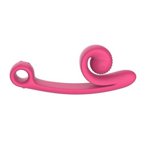 Snail Vibe Curve Duo Vibrator - Pink slika 2