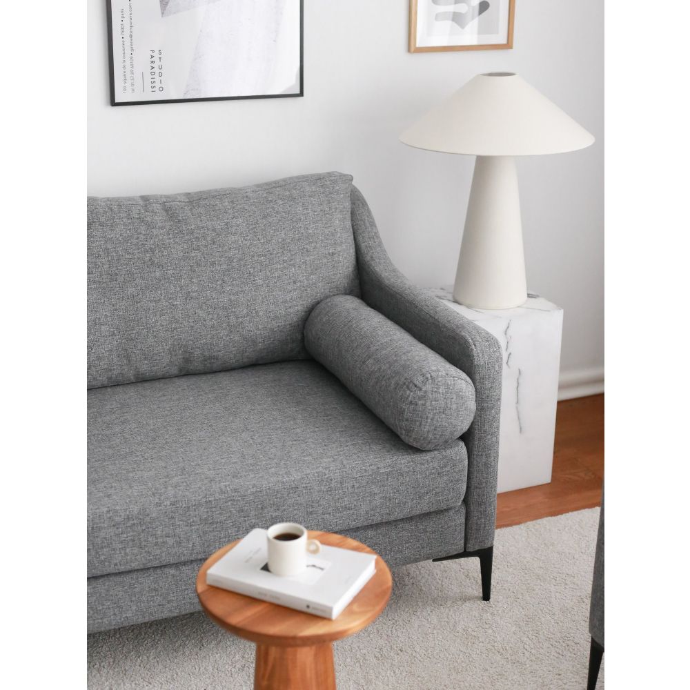 Nordi 3 Seater Wood - Siva Trosjed slika 9