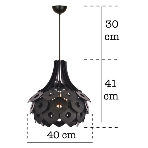 UAV002 Black Chandelier slika 3