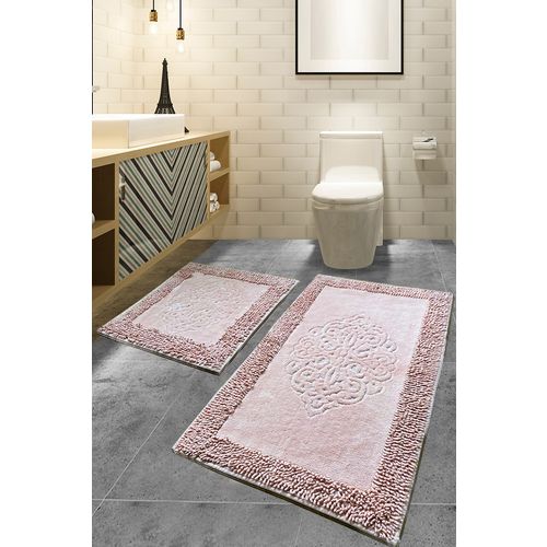 Piante - Powder Multicolor Bathmat Set (2 Pieces) slika 1