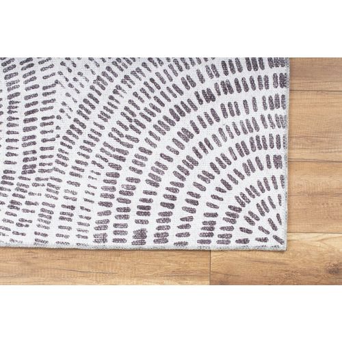 Ada Gönül Chenille - White AL 376  Multicolor Carpet (140 x 190) slika 3