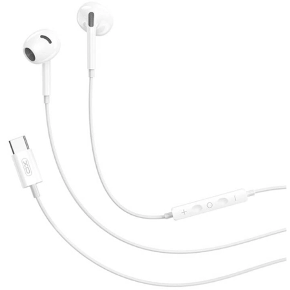 XO In-Ear Slušalice sa mikrofonom Type-C Music EP78, White slika 2