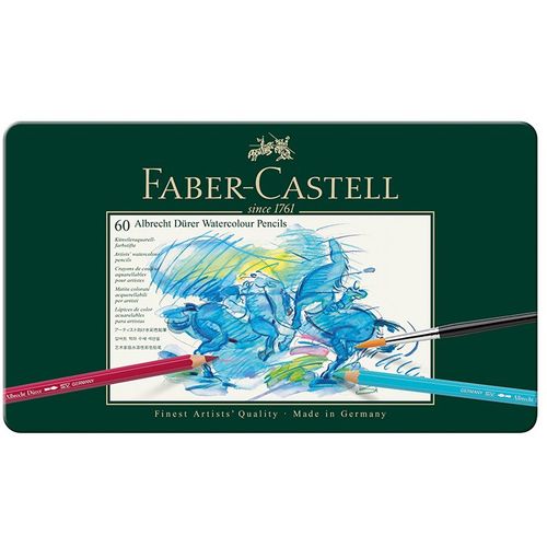 Drvene bojice Faber Castell Albrecht Durer 1/60 117560 metalna kut slika 1