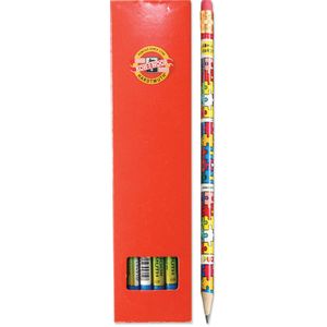 Grafitna olovka HB KOH-I-NOOR s gumicom 1231 PUZZLE  12/1