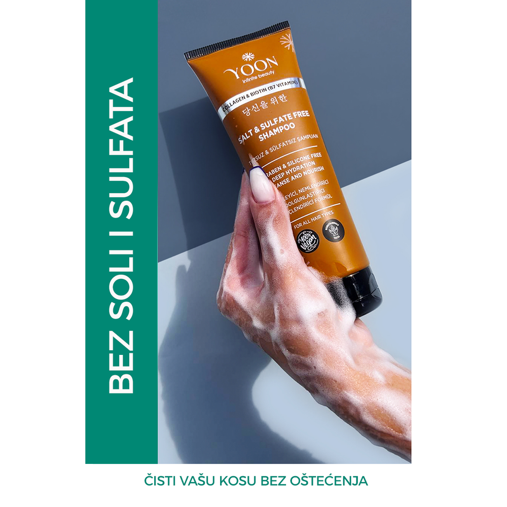 YOON Šampon za kosu bez sulfata i soli 250ml slika 6