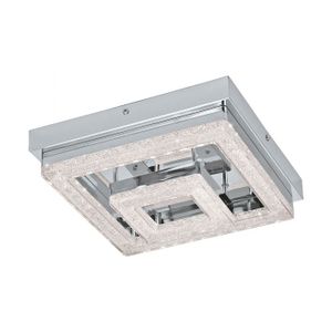 Eglo Fradelo zidna/plafonjera/1, led, 12w, hrom/kristal 