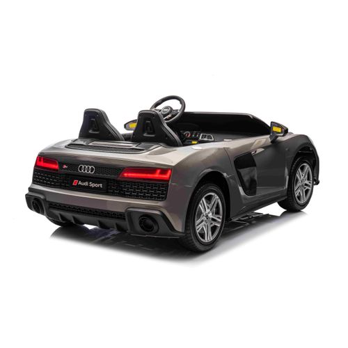 Licencirani auto na akumulator Audi Spyder R8 LIFT STRONG - dvosjed - sivi slika 5