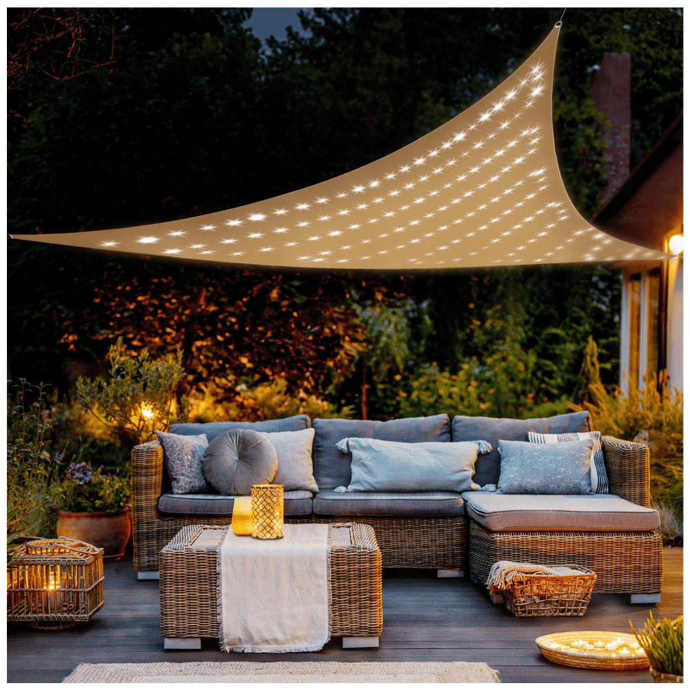home Tenda sa solarnim panelom, 140 LED, 8 programa - MXNV3 slika 1