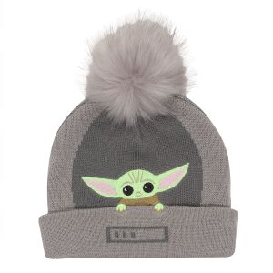 Šešir The Mandalorian Grogu In The Crib Beanie Siva