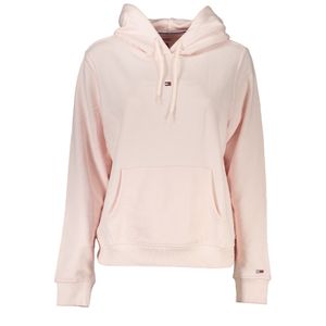 TOMMY HILFIGER WOMEN'S PINK ZIPLESS SWEATSHIRT