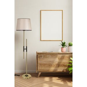 Felix Eskitme Lambader Pramit Açık Hasır Abajurlu Wicker Floor Lamp