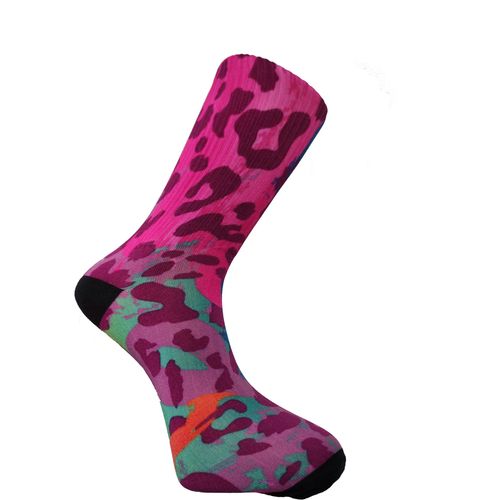 SOCKS BMD Štampana čarapa broj 1 art.4686 veličina 43-44 Fluo slika 1