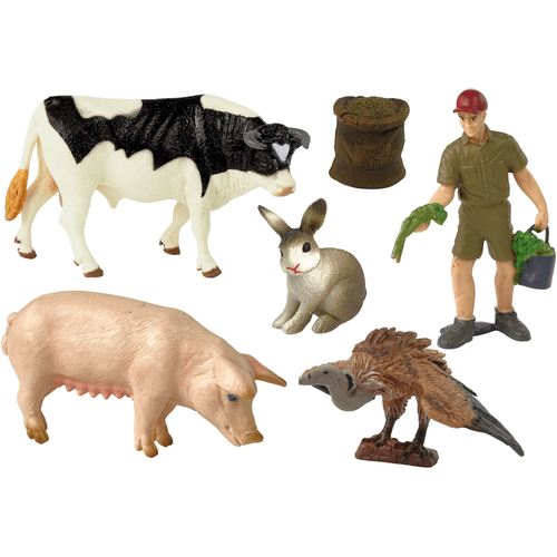 Veliki set figurica domaće životinje s dodacima, 10 kom. slika 2