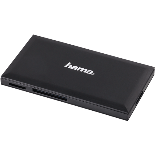 Hama USB 3.0 Multi citac kartica, SD/microSD/CF/MS,crni slika 1