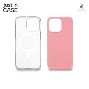 2u1 Extra case MAG MIX PLUS paket PINK za iPhone 15 Pro Max