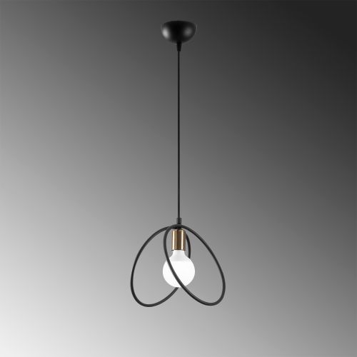 Circle - 2876 Black Chandelier slika 6