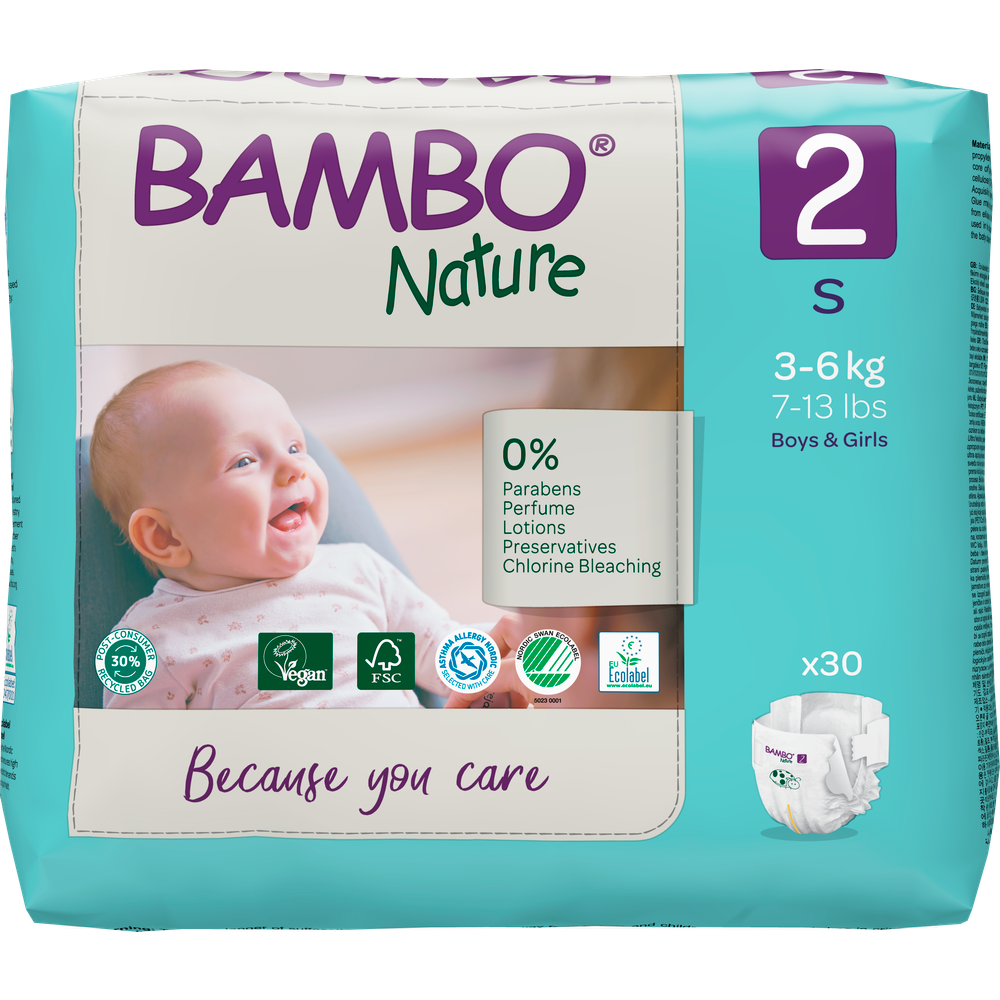 Bambo Nature pelene malo pakovanje slika 1