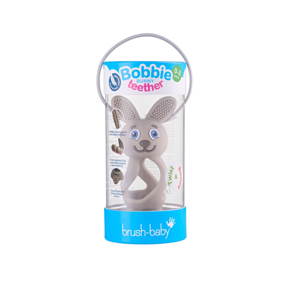 Brush-Baby Glodalica Bobbie Bunny 3D - Cappuccino slika 7
