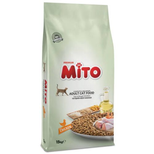 Mito Economic Premium hrana za mačke - piletina - 15kg slika 1