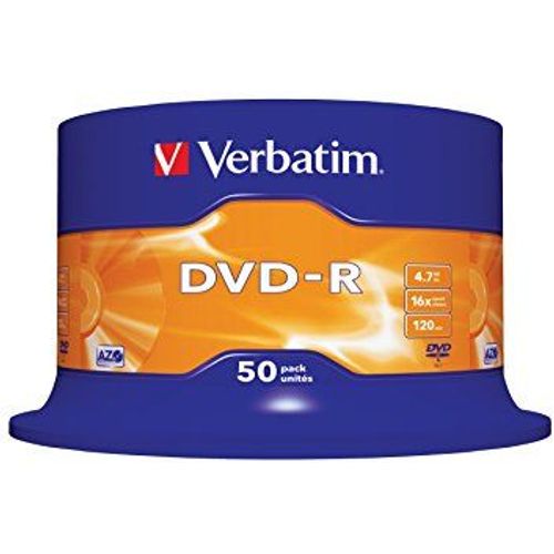 VERBATIM DVD-R 16X 1/50 kom slika 1