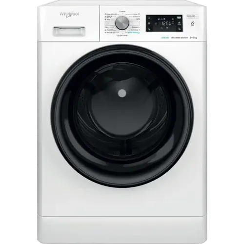 Mašina za pranje i sušenje veša Whirlpool FFWDB 864349 BV  kapacitet pranja 8kg/sušenja 6kg/1400 obr slika 1