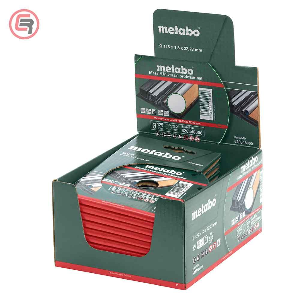 Metabo Dijamantna Rezna Ploča 125×1,3×22,23 mm "MUP" Metal / Universal Professional – 628548000 slika 2