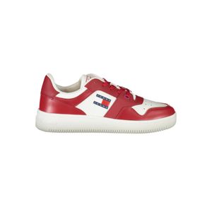 TOMMY HILFIGER MEN'S RED SPORTS SHOES