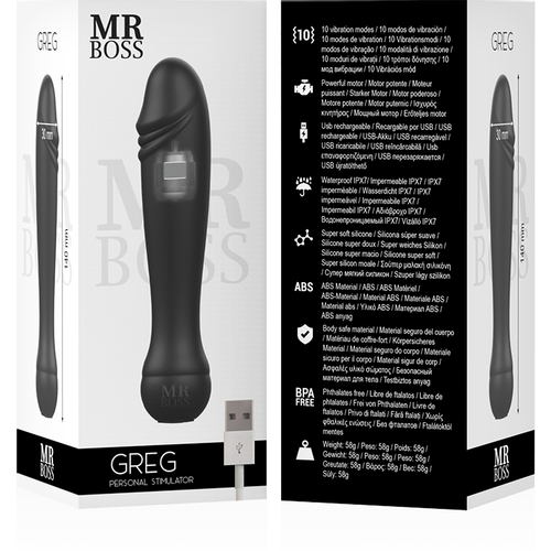 MR BOSS Greg vibrator slika 4