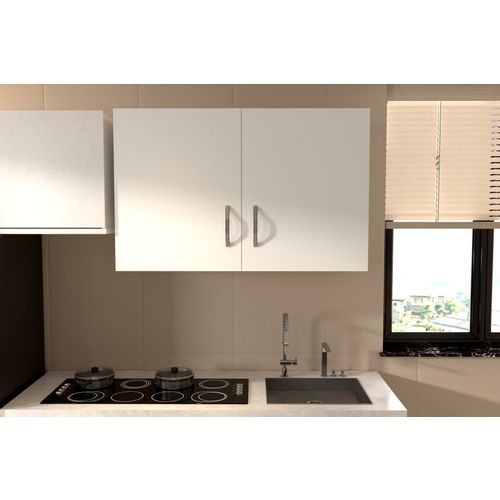 Sinai 2 Kapak - White White Kitchen Cabinet slika 2