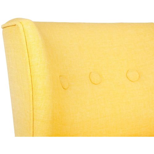 Bienville - Yellow Yellow Wing Chair slika 6