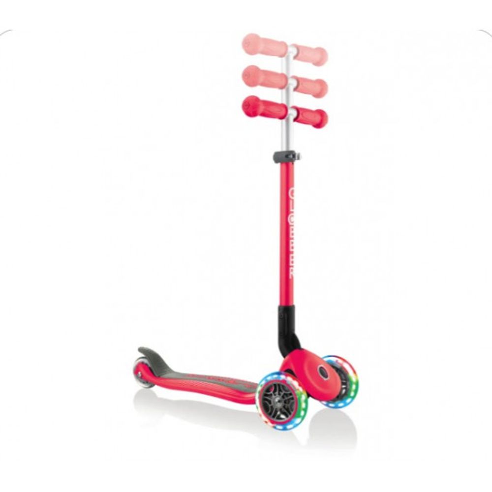 Globber Romobil sa svjetlećim točkovima Primo New Red 432-100-2 slika 2