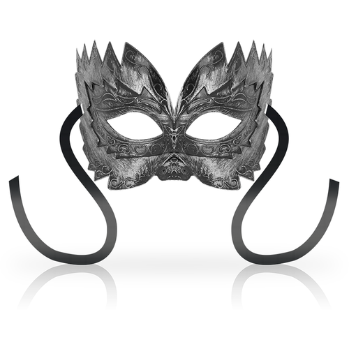 OHMAMA venecijanska maska za oči srebrna slika 1