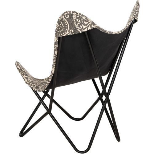 Leptir-stolica od platna s uzorkom slika 40