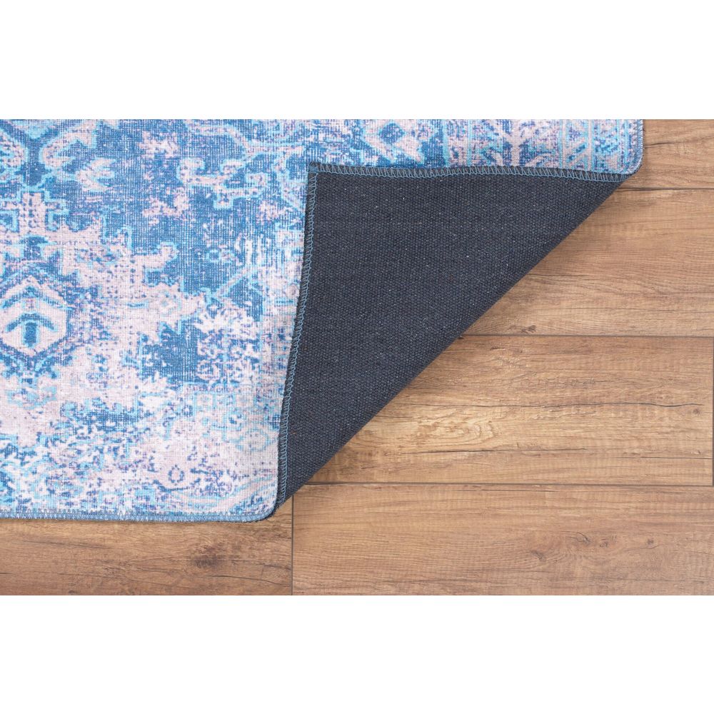 Višebojni Tepih Blues Chenille - Plavi AL 270 (230 x 330 cm) slika 4