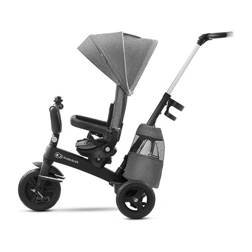 Kinderkraft tricikl EASYTWIST - sivi slika 4