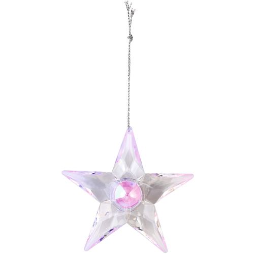 Božićni ukras-LED zvijezda visilica 8,5 cm slika 1